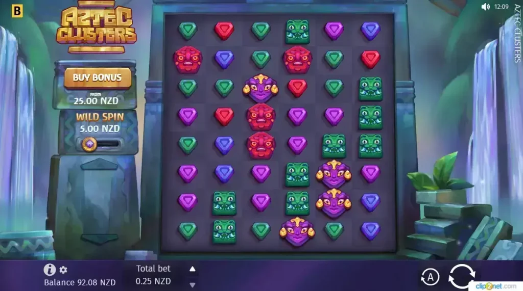 Aztec Clusters in 7Bit Сasino